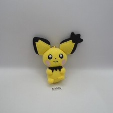 Pichu C3006 Pokemon Banpresto Lottery prize 2009 Plush 4" Mascot Toy Doll