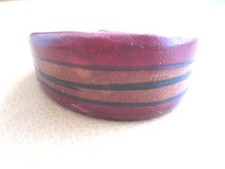 Handmade Shades of brown Brown Leather bracelet, bangle, cuff, with a clasp