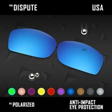 Anti Scratch Polarized Replacement Lens for-Oakley Dispute OO9233 Sunglasses