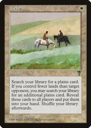 MTG Magic | LP-NM | Tithe - Visions - Picture 1 of 1