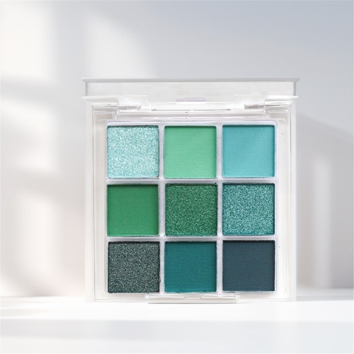 Shimmer Eye Shadow Pearlescent Eye Plate Eye Pigments Eyeshadow Palette Green - Picture 6 of 7
