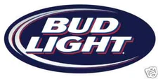Bud Light Vinyl Sticker Decal 18" (full color)