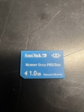 SanDisk 1GB Memory Stick Pro Duo Magic Gate Memory Card