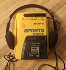 Vintage Sony Walkman Sports WM-AF58 FM/AM Cassette Player - works.