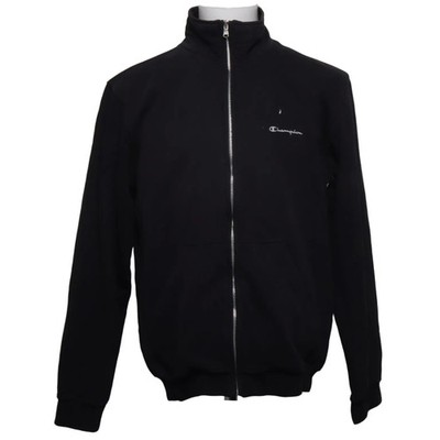 Champion, Jacke, Herren, Größe: M, Schwarz, Baumwolle/Polyester, Einfarbig #kXC
