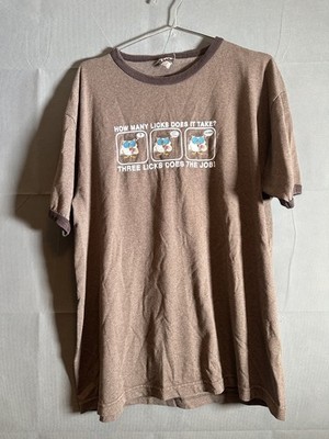 Vintage Tootsie Pop Owl Shirt Mens Extra Large How Many Licks Cartoon 90s Tee