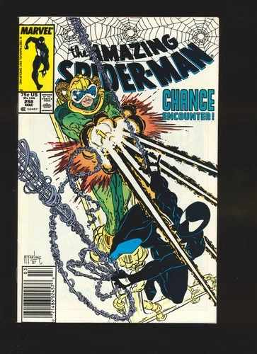 Amazing Spider-Man # 298 Newsstand - 1st Todd McFarlane issue VF/NM Cond
