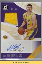 2018-19 Donruss Rookie Material Signatures 15/99 Svi Mykhailiuk Auto READ fm0