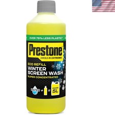 Winter-Ready Eco Refill Screen Wash - 500ml Makes 5L, Streak-Free & Eco-Friendly 1.12 per litre