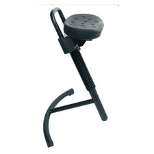 Stehhilfe mit Gasdruckfeder / h&ouml;henverstellbar 645 bis 825 mm / Sitz PU