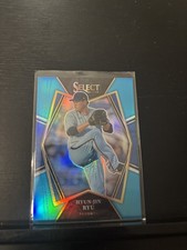 2022 Panini Select - Premier Level Hyun-Jin Ryu #190 Light Blue Prizm /149