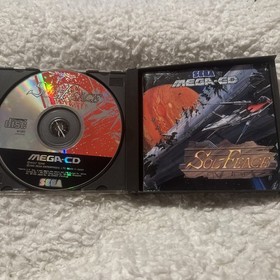 Sega Mega-CD Cobra Command & Sol Feace Game With Manuals