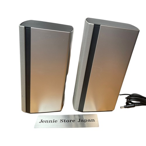 Bose Companion 20 Multimedia Speaker System Silver from Japan Working Used - Afbeelding 3 van 5