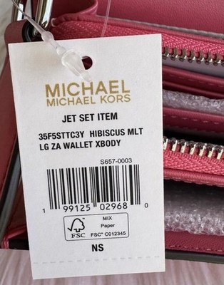 ポルシェ914 71年 ピンクスリップ 通関書類セット Michael Kors Jet Set Item LG Zip Around Wallet Crossbody Bag MK