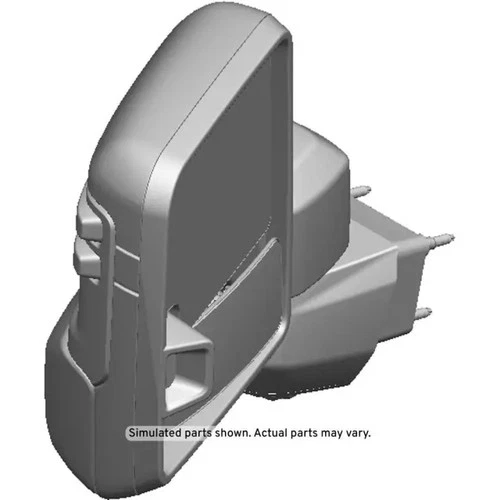 Genuine GM Black Driver Side Door Mirror 84944515