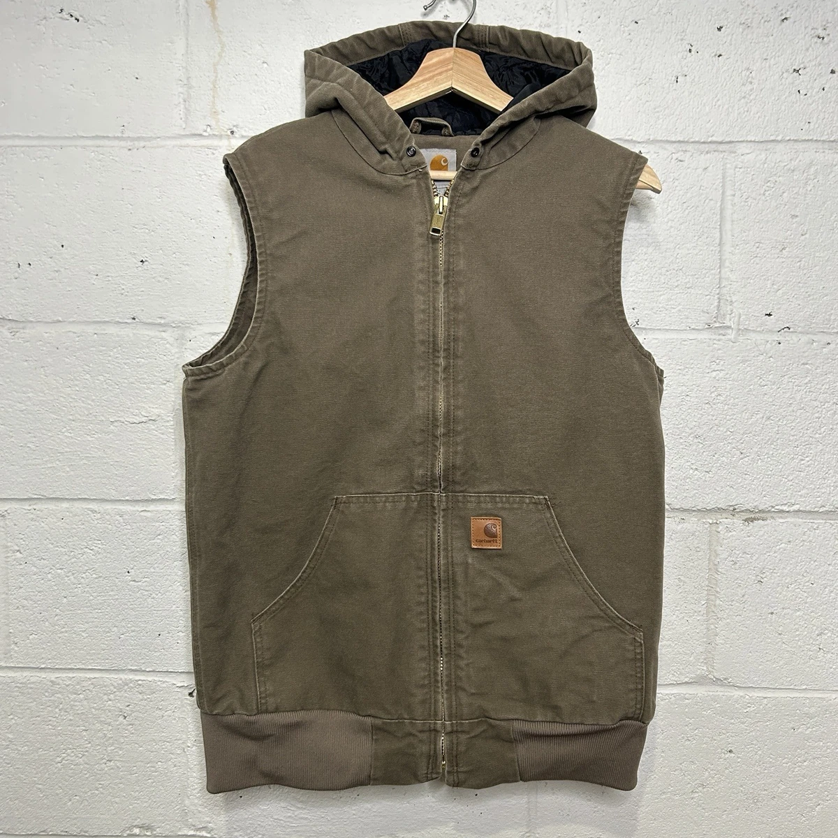 Carhartt Sandstone Vest In Men's Coats & Jackets for sale | eBay