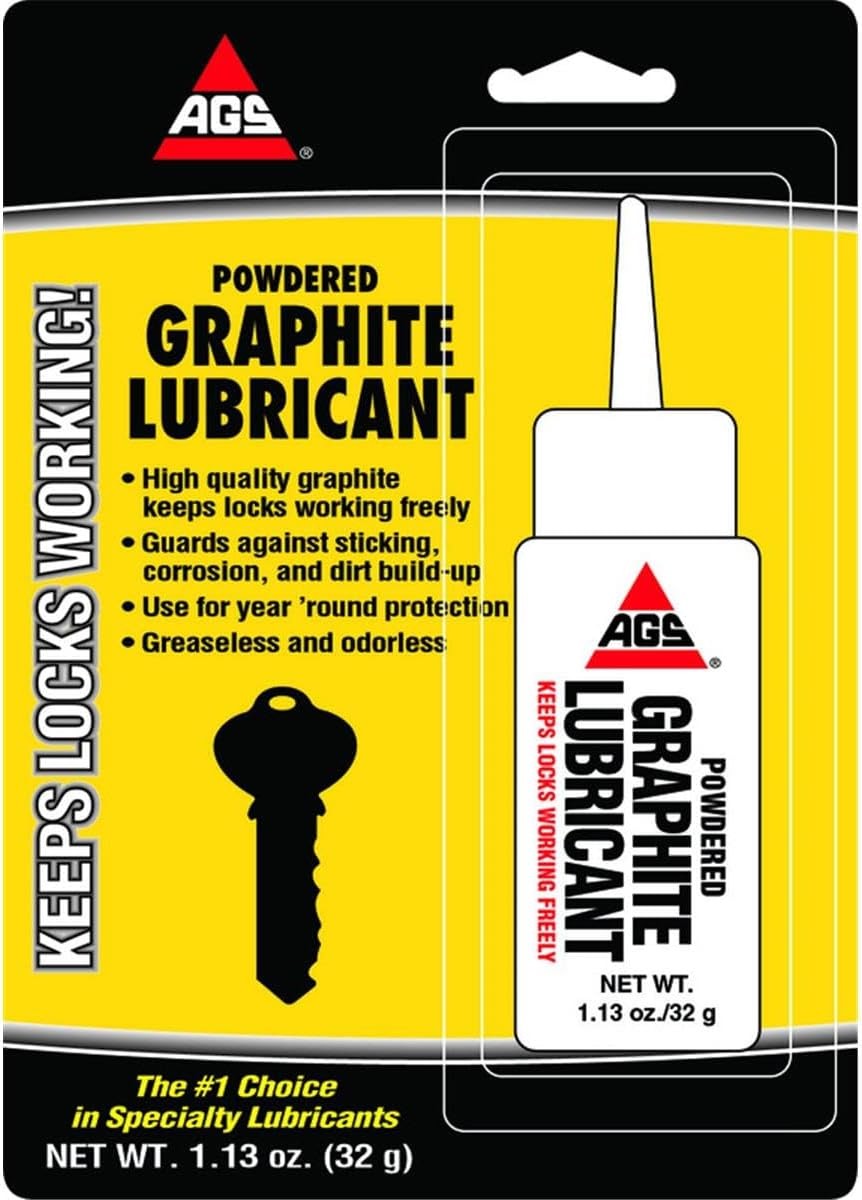 Ags Mr Zip Graphite Powdered Lubricant 1.13 Oz. Bottle | eBay