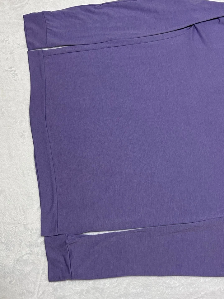 Camisa Champion Jóvenes Niñas XL 14-16 Púrpura Atlética Pullover Agujeros para el Pulgar L/S Foto 3 de 4