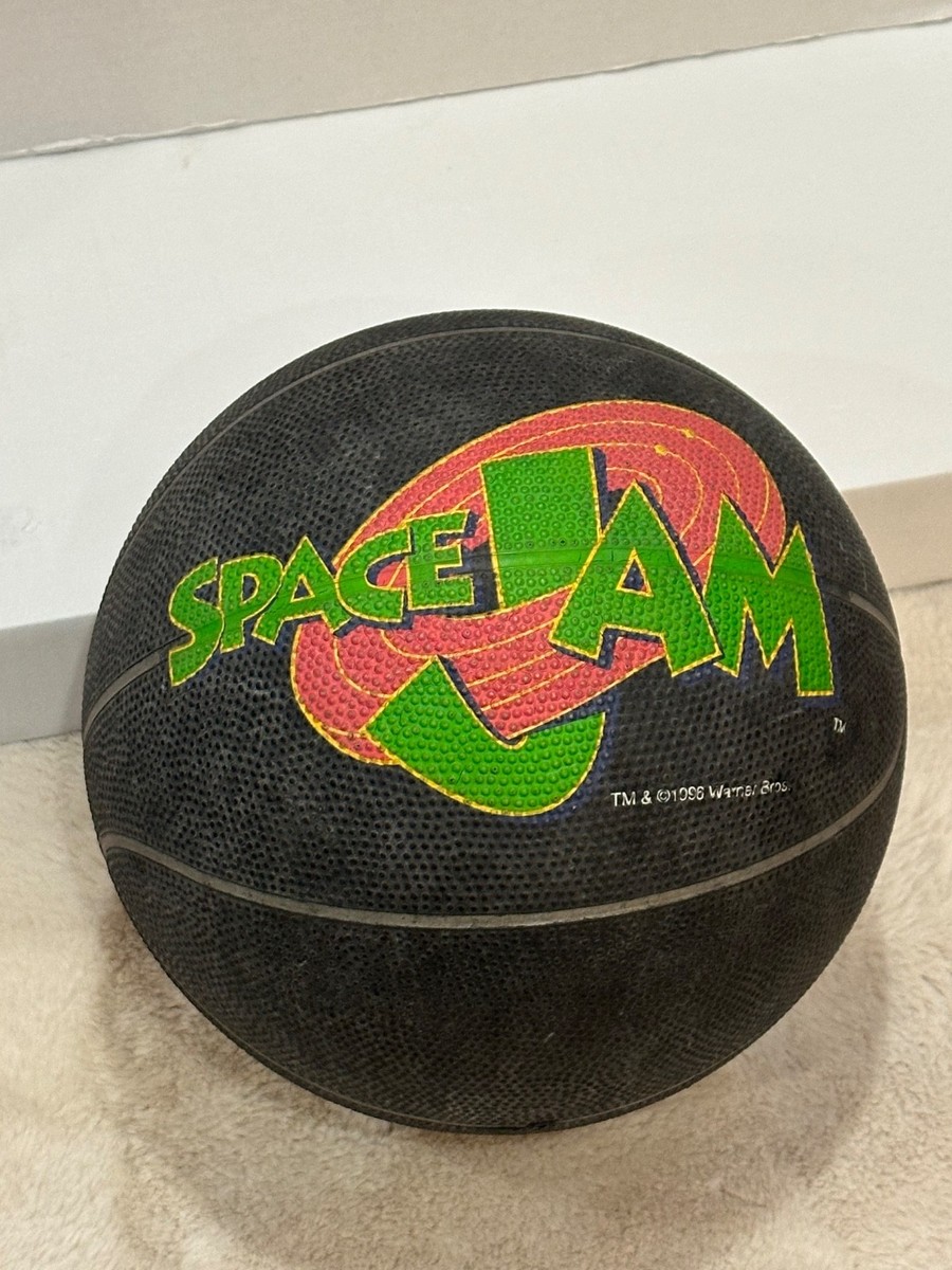 SPALDING SPACE JAM バスケットボール 1996 Warner Brothers Space Jam Spalding Basketball Holds Air Fine