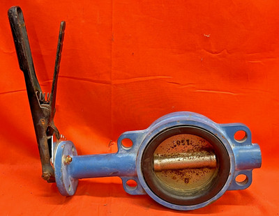 C&C INDUSTRIES WAFER-STYLE BUTTERFLY VALVE SERIES C200 INSIDE DIAMETER: 4''