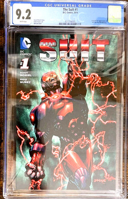 THE SUIT #1 JIM LEE ONLY LTD 350 COPIES CGC 9.2 2014 DC 1ST APP HIGHEST GRADE