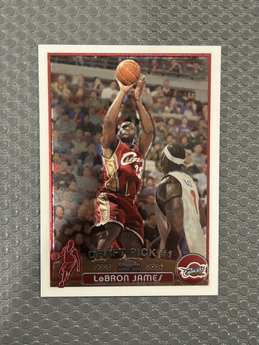 2003 Topps Chrome Lebron James Rookie RC #111 Well Centered Cavs Lakers GOAT