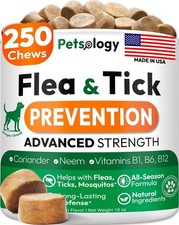 Flea and Tick Prevention for Dogs Pills - Natural Dog Flea  Tick Control SEALED