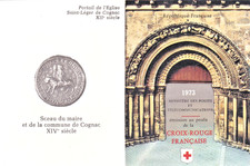 16 TIMBRES CROIX ROUGE FRANCAISE 1973 - N° 1779 ET 1780 YVERT ET TELLIER -