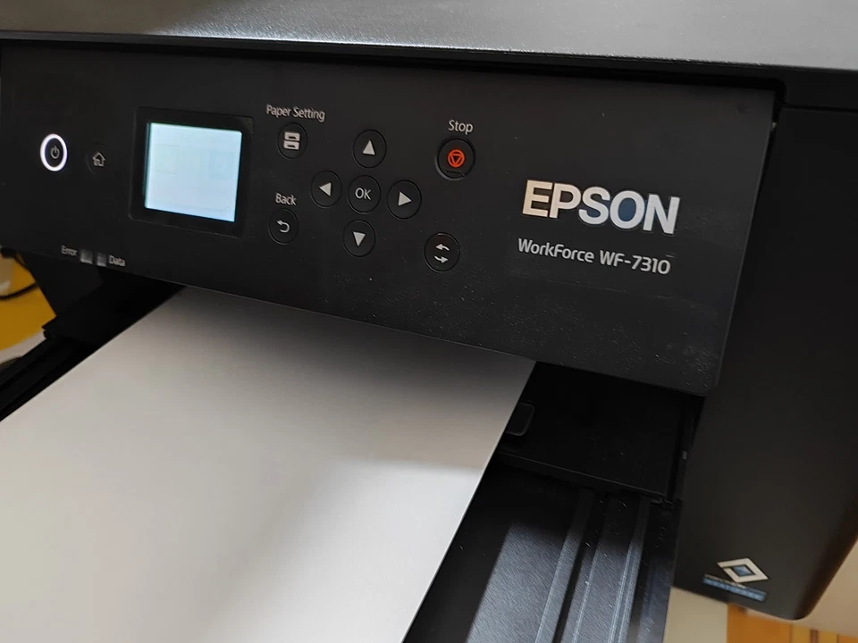 Epson Workforce WF-7310 Stampante a Colori A3 A3+ Fronte Retro - Immagine 4 di 4