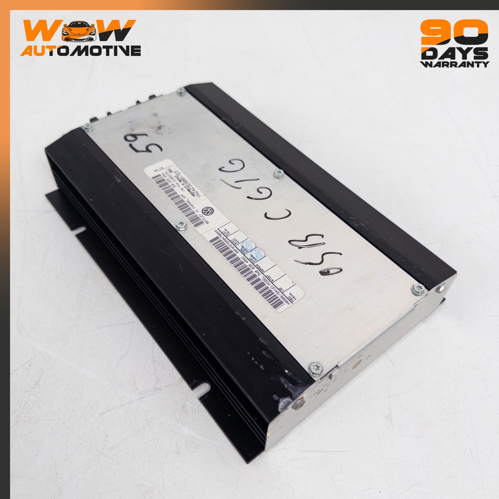 04-10 BENTLEY CONTINENTAL GT PREMIUM AUDIO SOUND SYSTEM AMPLIFIER AMP OEM