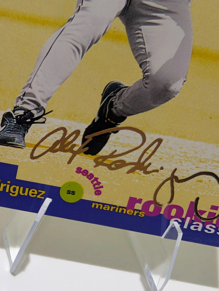 1994 Collector's Choice Special Edition Alex Rodriguez #1 Gold Signature Rookie - Image 2 of 4