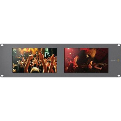 Blackmagic Design Smartview Duo Rackmountable Dual 8'' LCD Monitors, 800x480