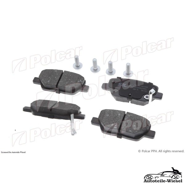 Bremsbelagsatz Hinten FüR Fiat Tipo 356 357 Kombi Limo Stufenheck Ab 15->-image