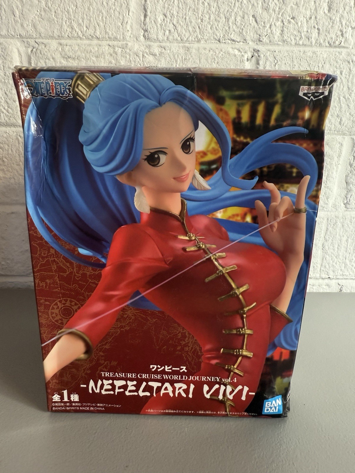 Banpresto One Piece Nefertari Vivi Figure Treasure Cruise World Journey Vol. 4