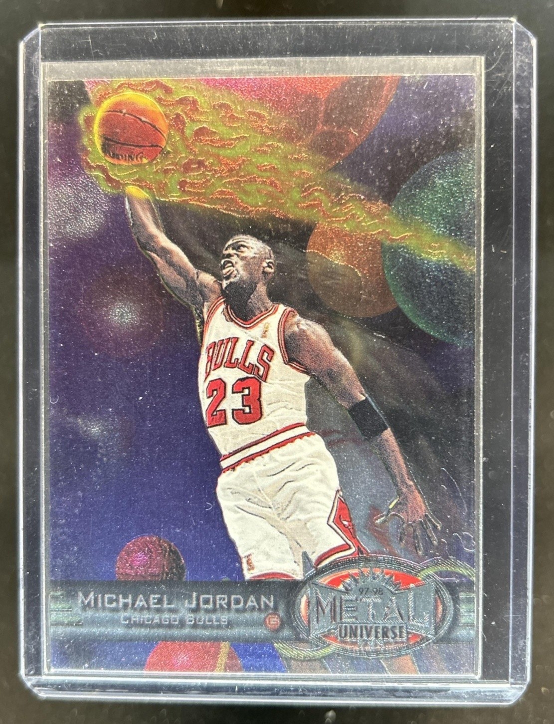 1997-98 Skybox Metal Universe Michael Jordan #23 Bulls