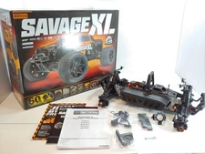 NEW: HPI Racing Savage XL Flux V2 1/8 4x4 Monster Truck Roller Slider w/ Servo