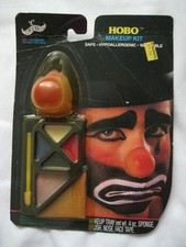 VTG 1989 Imagineering Clown Hobo Complete Make-up Set Nose Sealed Halloween