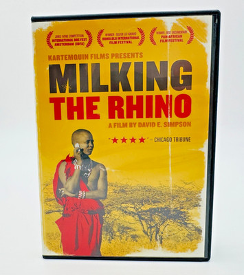 Milking The Rhino DVD Movie Documentary Maasai Tribe of Kenya Namimbia Himba