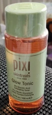 PIXI SKINTREATS Glow Tonic Exfoliating Toner 3.4 fl oz / 100 ml NEW SEALED