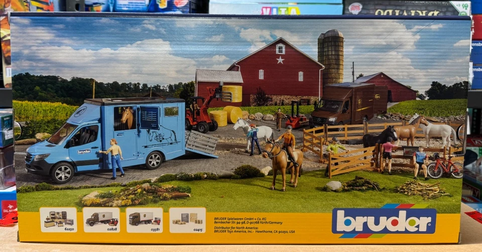 BRUDER 02678 - scala 1:16 - MB SPRINTER UPS CON CONDUCENTE - NUOVO - SIGILLATO - Immagine 3 di 4