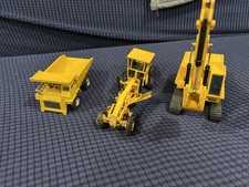 Vintage Diecast Construction Equipment Toys - Ertl, Joel & Caterpillar- 1:64 Lot