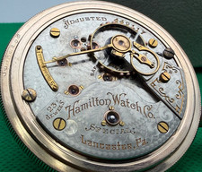 Hamilton 946 SPECIAL 18s 23 Jewel RARE Railroad Pocket Watch Gold Filled (A15)