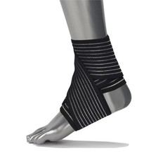 High-Elastic Breathable Ankle Brace for Men and Women, Adjustable Compression Wr