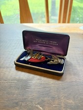 Eagle Medal Award (4 Palms) Sterling Unique, Goes With Sash 42 Merit Badges