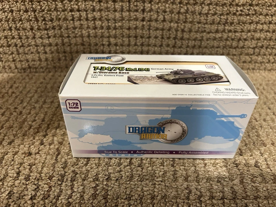 Dragon Armor 1:72 German T-34/76 Mod.1941 w/Dio Base, E. Front 1941, No. 60390 - Image 3 of 4