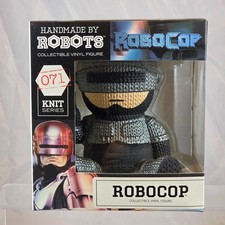 HANDMADE BY ROBOTS Collectible 5" Vinyl Figure Knit ROBOCOP MOVIE Robocop