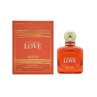 Unisex Asten In The Name of Love Limited Edition Eau de Parfum   100ml - Sealed