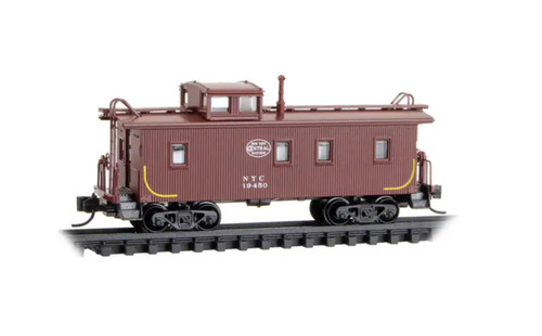 Micro-Trains MTL escala N 34' madera forrada Caboose New York Central #19450 | Zustand: New