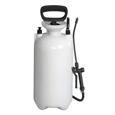 2 Gal Handheld Sprayer, Polyethylene, 42 In L Hose, Cone Nozzle Spray Pattern,
