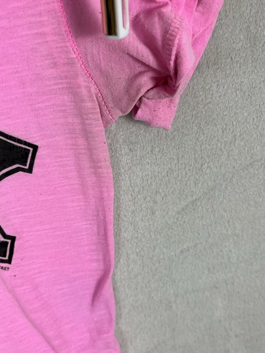 T-shirt Victoria's Secret LOVE PINK taglia M colore rosa manica corta - Foto 9 di 13